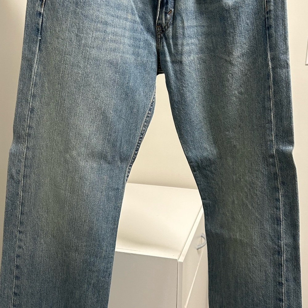 Levi's Blue Relaxed Fit Jeans with Subtle Fading